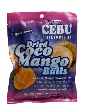 Profood Cebu Brand Dried Coco Mango Balls 100g