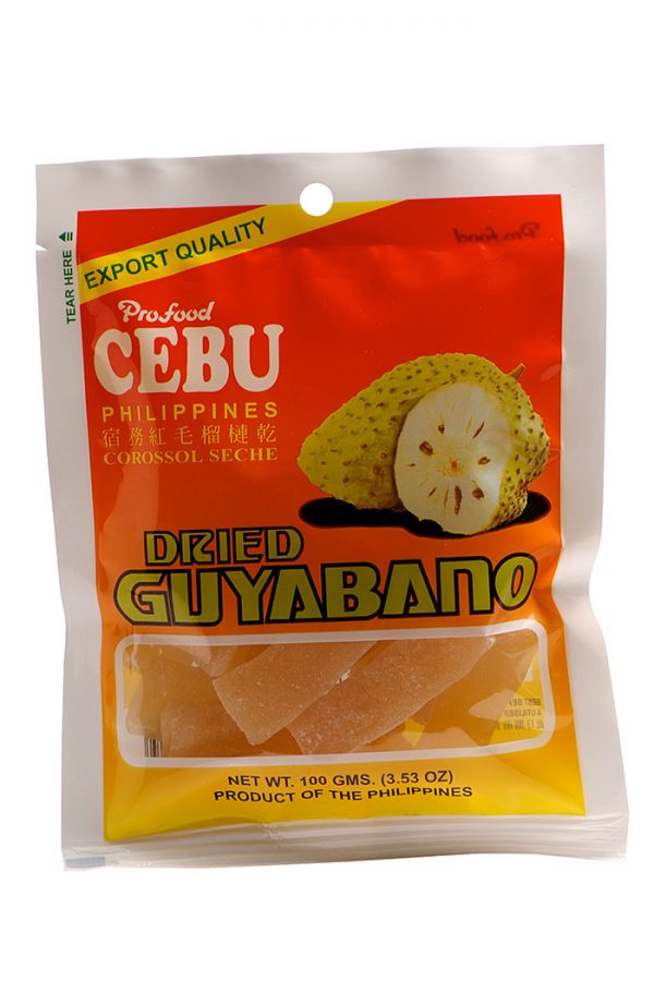 Profood Cebu Brand Dried Guyabano (Soursop) 100g