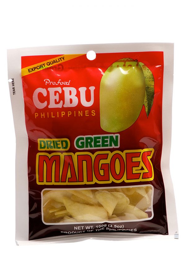 Profood Cebu Brand Dried Green Mangoes 100g