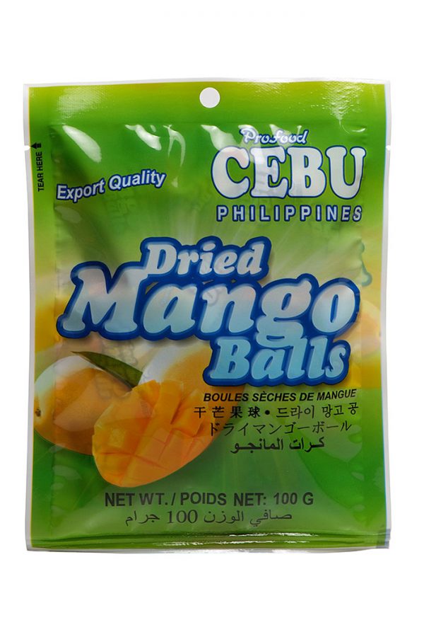 Profood Cebu Brand Dried Mango Balls 100g