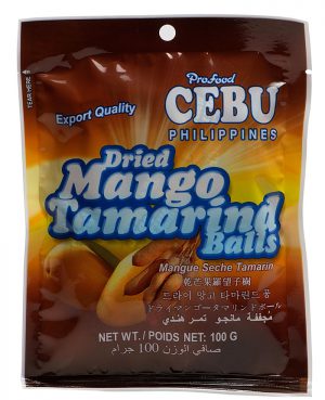 Profood Cebu Brand Dried Mango Tamarind Balls 100g