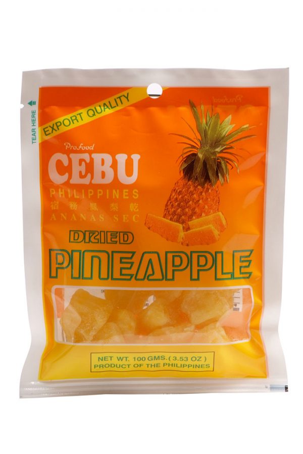 Profood Cebu Brand Dried Pineapple 100g