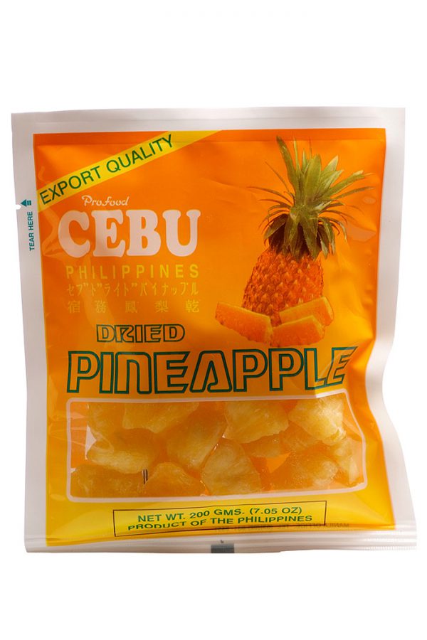 Profood Cebu Brand Dried Pineapple 200g