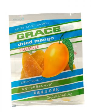 Grace Brand Dried Mangoes 100g