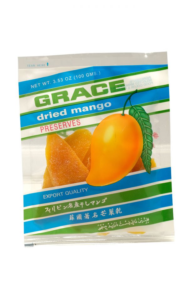 Grace Brand Dried Mangoes 100g