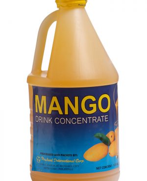 Mango Drink Concentrate 1/2gallon