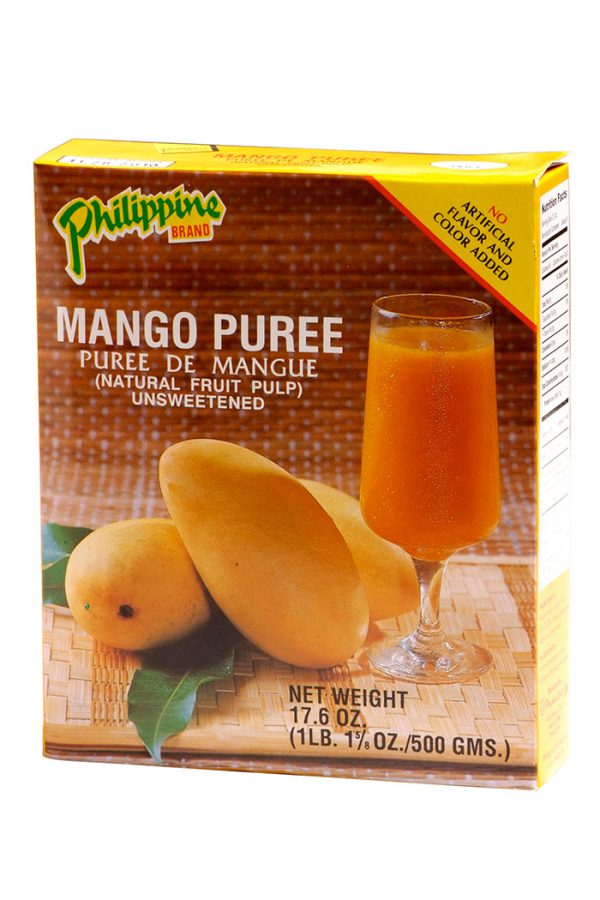 Philippine Brand Unsweetened Mango Puree 500g