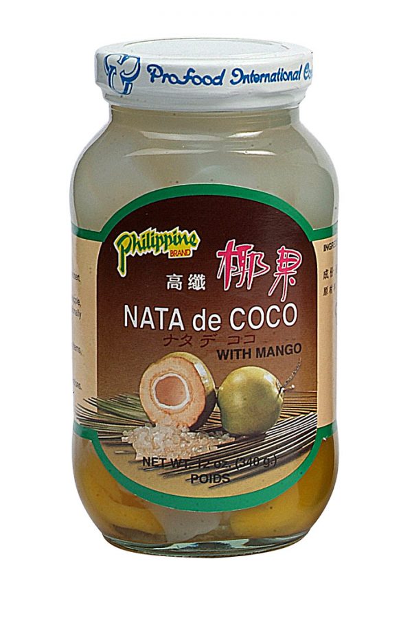 Philippine Brand Nata De Coco with Mango 340g