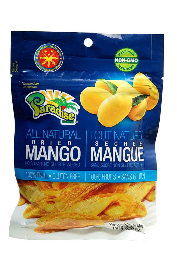 Paradise Brand All Natural Mango 100g