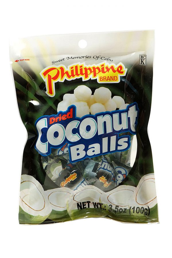 Philippine Brand Dried Coconut Balls 100g