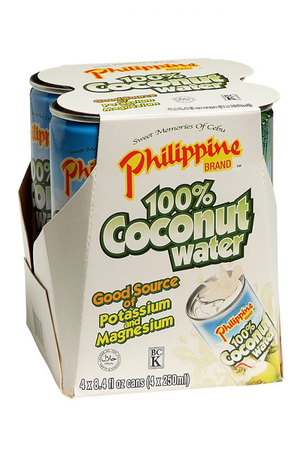 Philippine Brand 100% Coconut Water 250ml