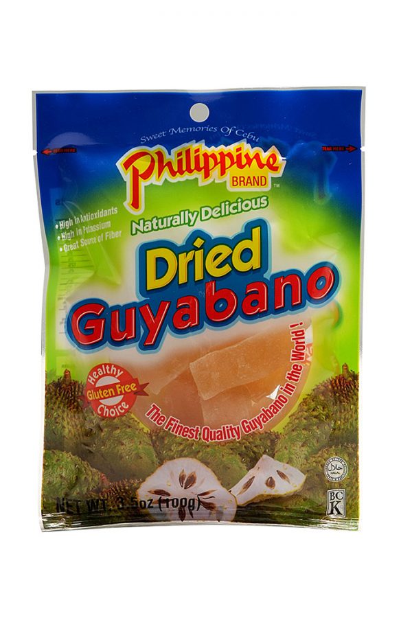 Philippine Brand Dried Guyabano (Soursop) 100g