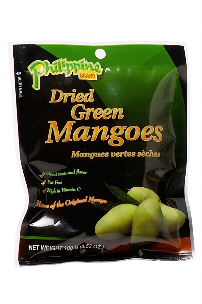 Philippine Brand Dried Green Mangoes 100g Profoodcorp Com   Pbdgm100g 683x1024 