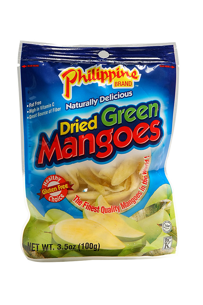 Philippine Brand Dried Green Mangoes 100g Profoodcorp Com   Pbdgm100gus 