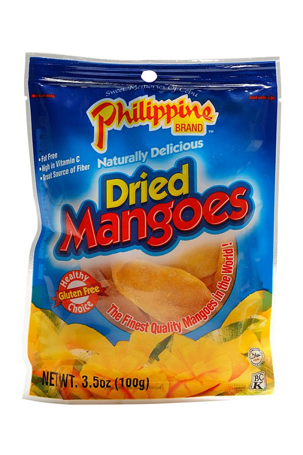 Philippine Brand Dried Mangoes 100g