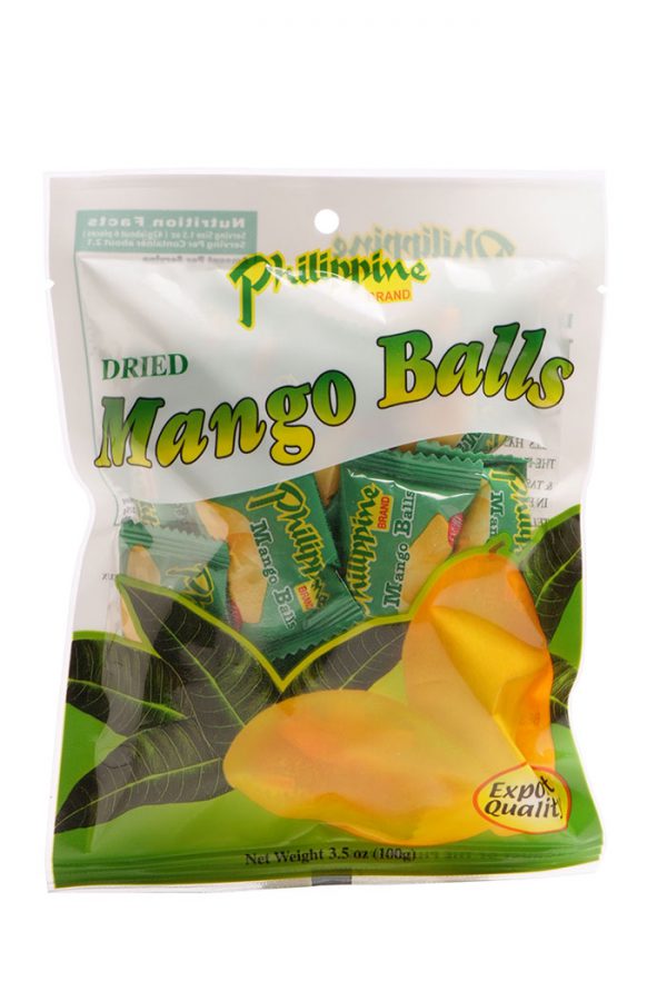 Philippine Brand Dried Mango Balls 100g