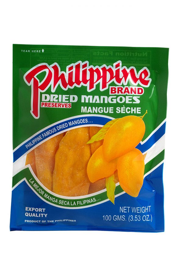 Philippine Brand Dried Mangoes 100g