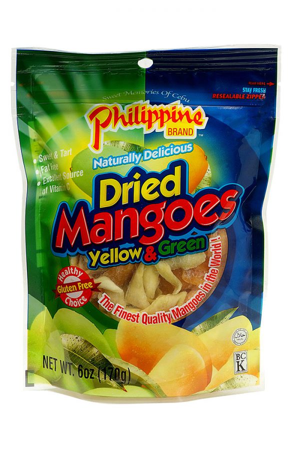 Philippine Brand Dried Yellow & Green Mango 170g