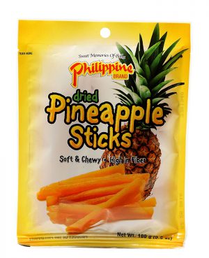 Philippine Brand Dried Pineapple Sticks 100g