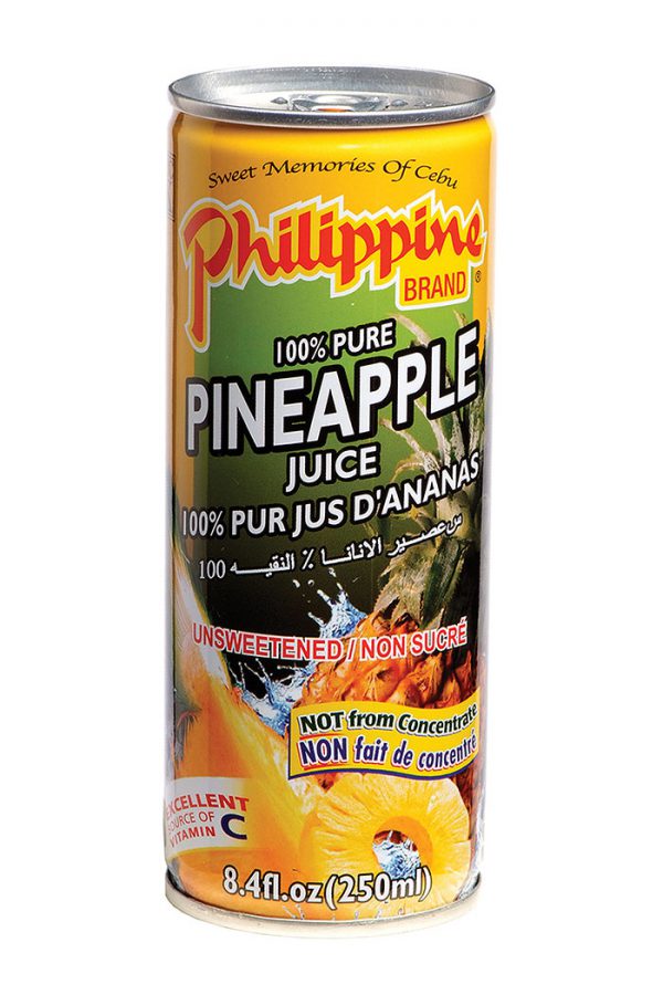 Philippine Brand 100% Pineapple Juice 250ml
