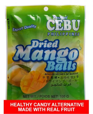Profood Cebu Brand Dried Mango Balls 100g