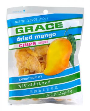 Grace Brand Dried Mango Chips 100g