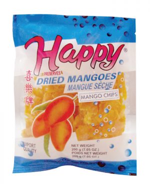 Happy Brand Dried Mango Chips 200g