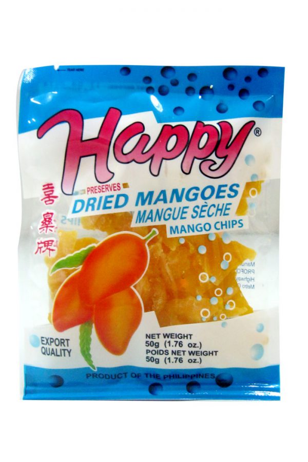 Happy Brand Dried Mango Chips 50g