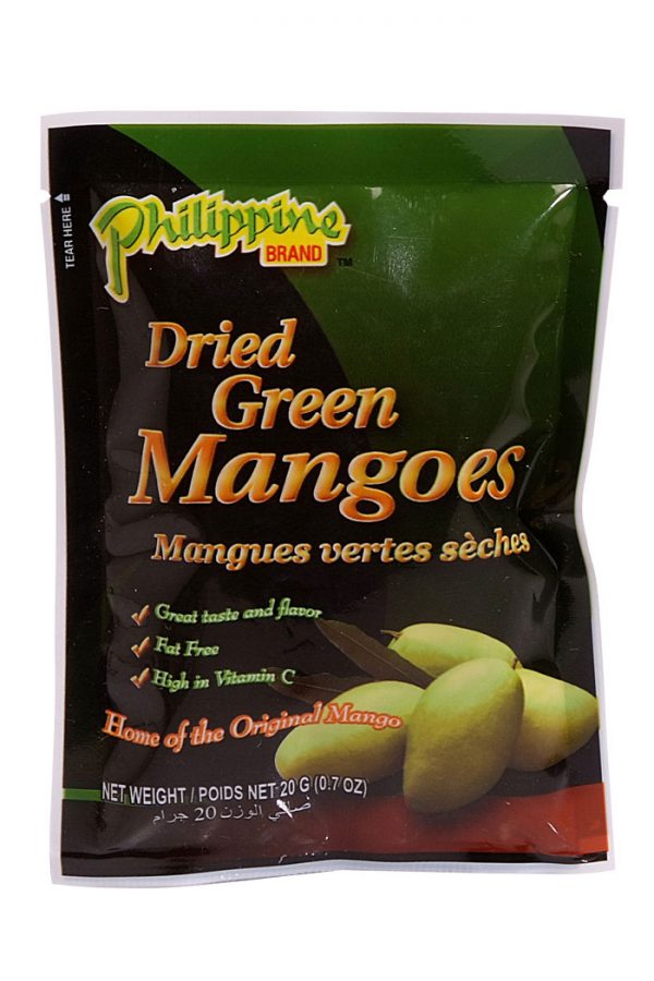 Philippine Brand Dried Green Mangoes 20g