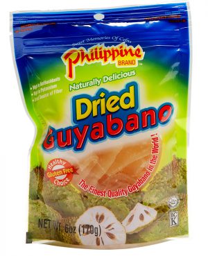 Philippine Brand Dried Guyabano (Soursop) 170g