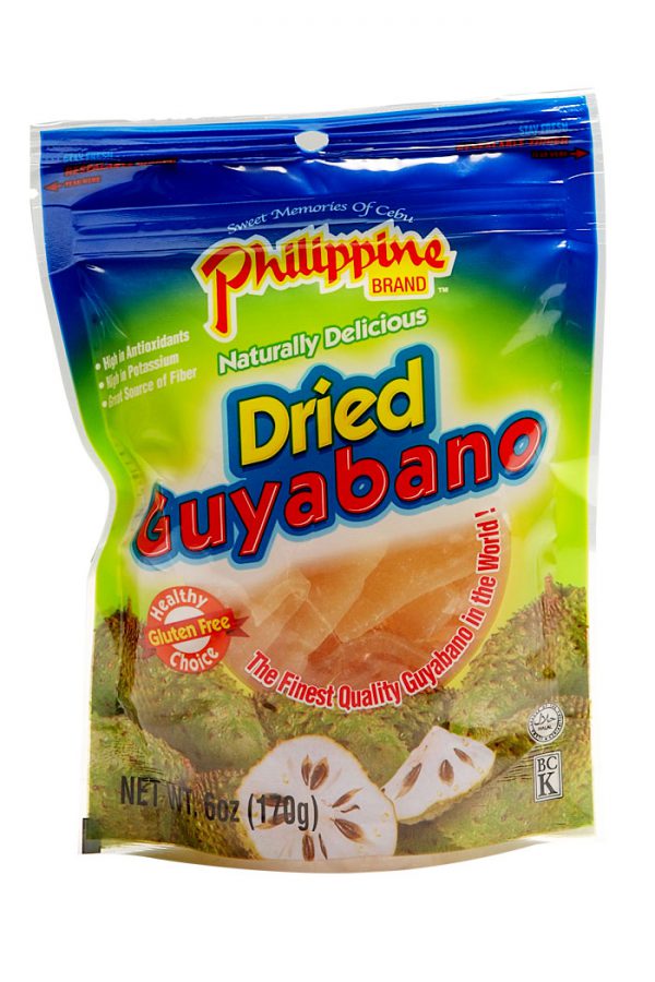 Philippine Brand Dried Guyabano (Soursop) 170g