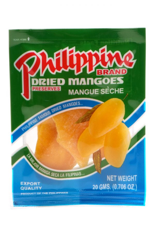 Philippine Brand Dried Mango Chips 20g