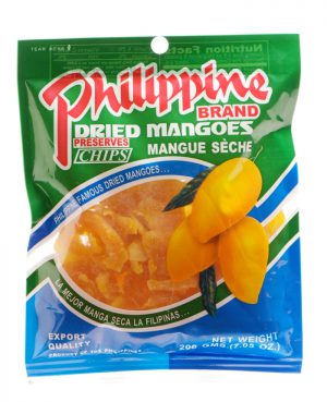 Philippine Brand Dried Mango Chips 200g