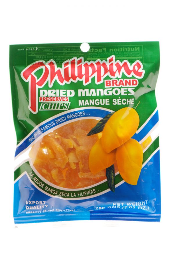 Philippine Brand Dried Mango Chips 200g