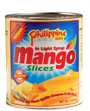 Philippine Brand Mango Slices in Light Syrup 3.25kg