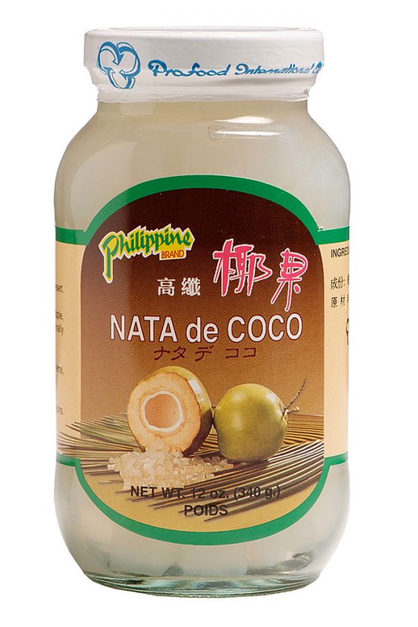 Philippine Brand Nata De Coco White 340g (Trimmings)