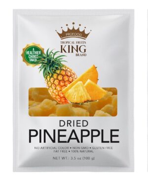 Tropical Fruits King Dried Pineapple 100g